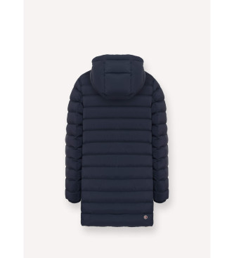 Colmar Navy jakke med slids i siden og ventilationsbninger i siden