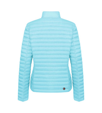 Colmar Blaue Steppjacke mit Stehkragen und wattiertem Kragen