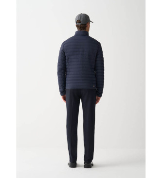 Colmar Letvgtsdunjakke med quiltet navy-krave