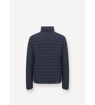 Colmar Letvgtsdunjakke med quiltet navy-krave
