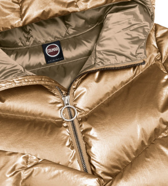 Colmar Silver metallic bronze-effect metallised jacket