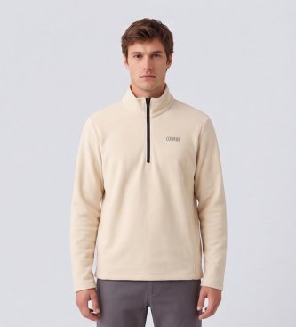 Colmar Beiger Fleece-Pullover