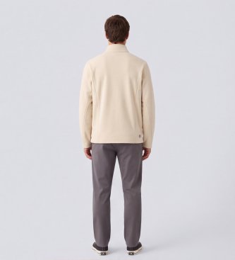 Colmar Beiger Fleece-Pullover
