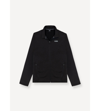 Colmar Black stretchy fleece ski sweatshirt