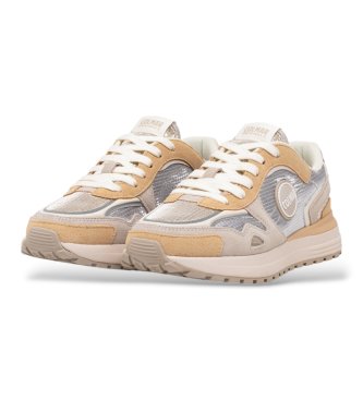 Colmar Wildleder-Sneaker Hunt Twinkle, silber, beige