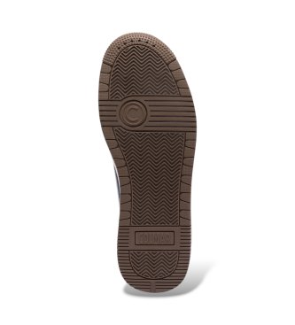 Colmar Austin Effect Sneaker aus Veloursleder, beige, blau