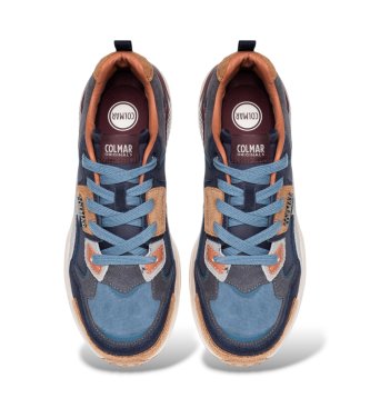 Colmar Baskets en daim Garner Blend marine