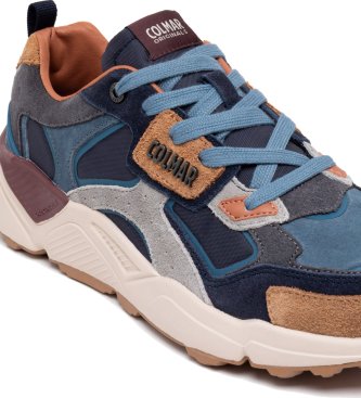 Colmar Baskets en daim Garner Blend marine