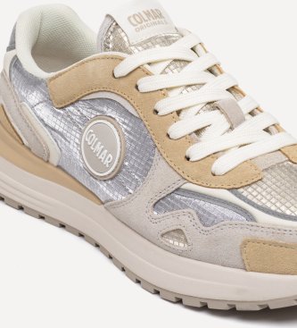 Colmar Wildleder-Sneaker Hunt Twinkle silber