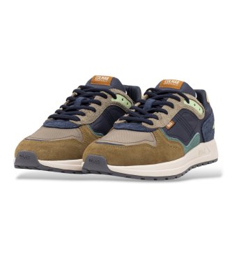 Colmar Tênis de couro Logan Effect azul-marinho multicolor
