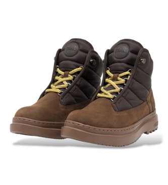 Colmar Bottes en cuir Snower Tones marron