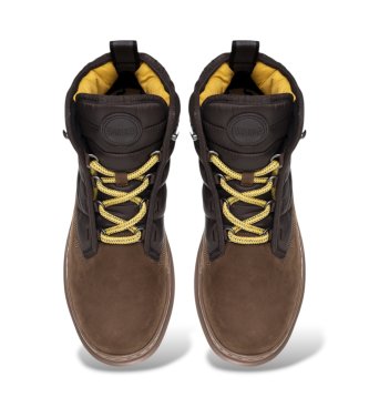 Colmar Bottes en cuir Snower Tones marron