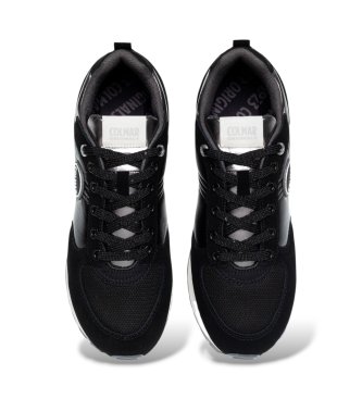 Colmar Travis Authentic Sneaker aus Wildleder schwarz