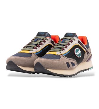 Colmar Baskets en daim Travis Sport Division noir, marron