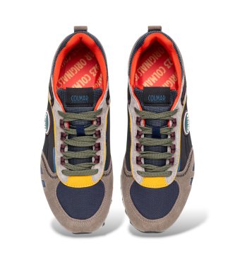 Colmar Baskets en daim Travis Sport Division noir, marron