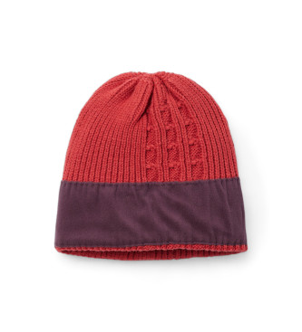 Columbia Gorro Agate Pass Cable rojo