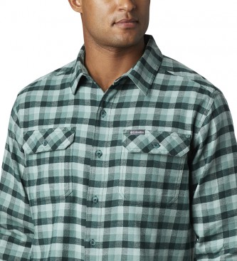 Columbia Flare Gun Elastic Flannel Shirt vert