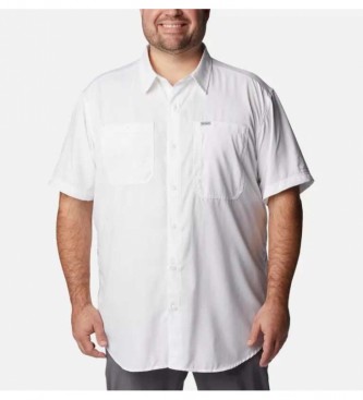 Columbia Camisa de manga curta Silver Ridge branca