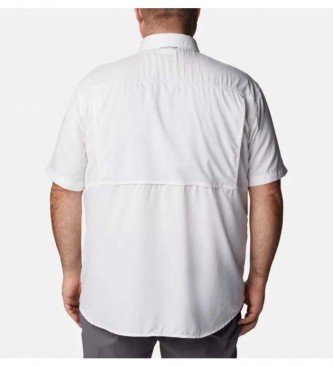 Columbia Camisa de manga corta Silver Ridge blanco