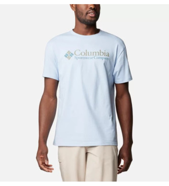 Columbia CSC Osnovna majica z logotipom modra