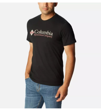 Columbia T-shirt CSC Basic Logo blu nera