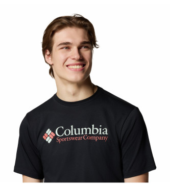 Columbia Csc Basic Logo-T-Shirt schwarz