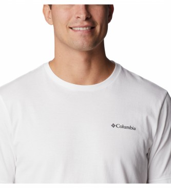 Columbia North Cascades t-shirt met korte mouwen wit