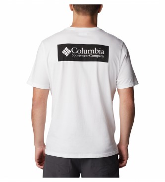 Columbia North Cascades t-shirt met korte mouwen wit