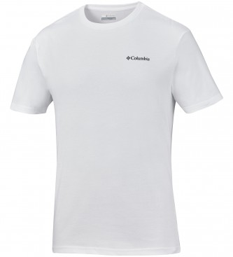 Columbia Camiseta de manga corta North Cascades blanco