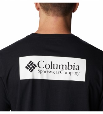 Columbia T-shirt de manga curta North Cascades preta