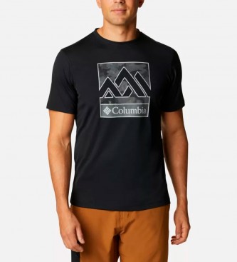 Columbia T-shirt stampata Zero Rules nera
