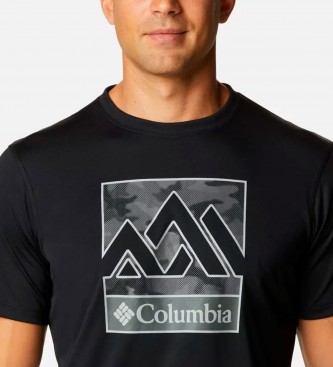 Columbia T-shirt stampata Zero Rules nera