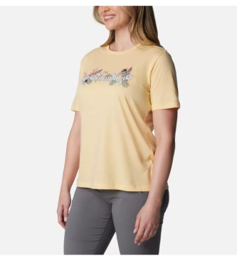 Columbia Bluebird Day lockeres T-shirt orange gelb