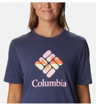 Columbia Bluebird Day blauw baggy t-shirt