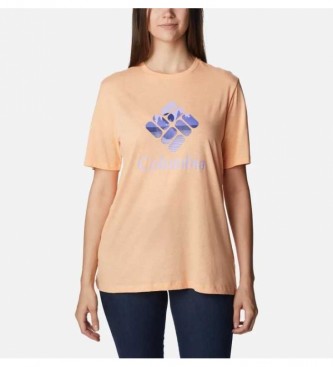 Columbia T-shirt cor-de-laranja de folhados Bluebird Day