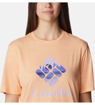 Columbia T-shirt cor-de-laranja de folhados Bluebird Day