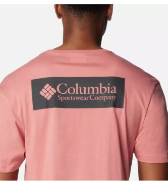 Columbia Maglietta rosa delle North Cascades