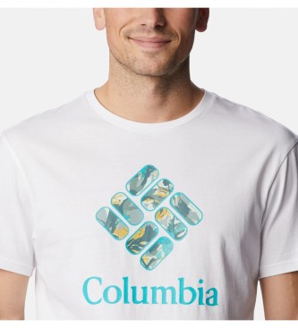 Columbia Camiseta Rapid Ridge blanco