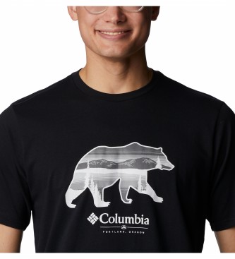 Columbia Camiseta Rockaway River negro
