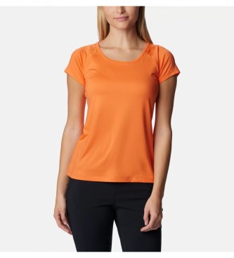 Columbia Peak to Point technisches T-Shirt orange