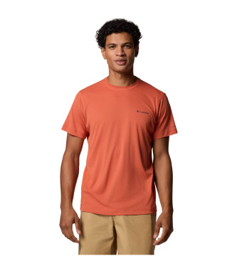 Columbia Zero Rules Light technical T-shirt orange