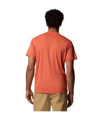 Columbia Zero Rules Light technical T-shirt orange