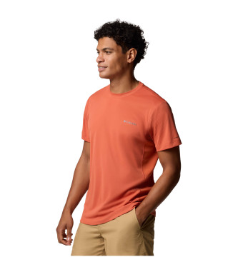 Columbia Zero Rules Light technical T-shirt orange