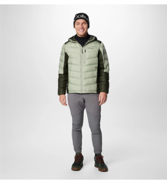 Columbia Labyrinth Loop hooded down jacket green