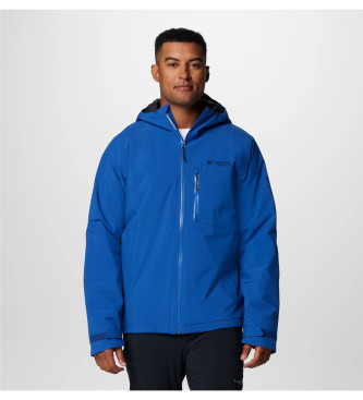 Columbia Explorer's Edge insulated waterproof jacket blue