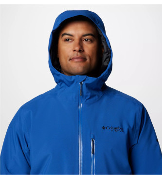 Columbia Explorer's Edge isolierte wasserdichte Jacke blau