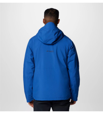 Columbia Explorer's Edge insulated waterproof jacket blue