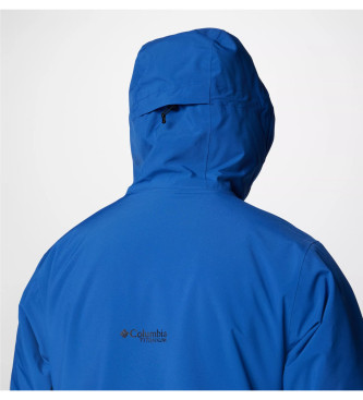 Columbia Explorer's Edge insulated waterproof jacket blue