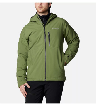 Columbia Explorer's Edge insulated waterproof jacket green