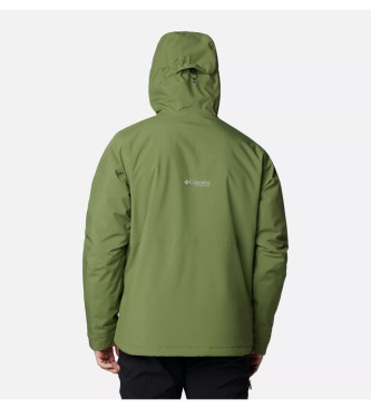 Columbia Explorer's Edge insulated waterproof jacket green